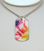 NEW- Exclusive Rainbow Smoke Dog Tag